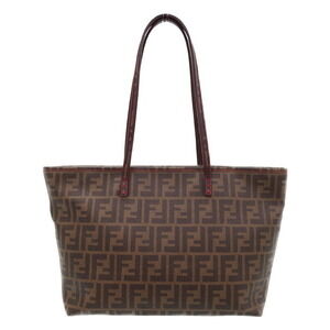 Fendi tote bag shopper Zucca FF monogram canvas Brown